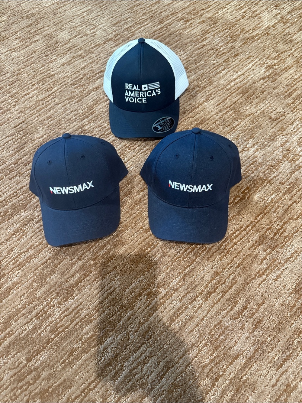 Baseball Hat Set of 3